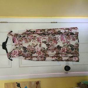 NWT Lane Bryant Floral Dress Sz 16